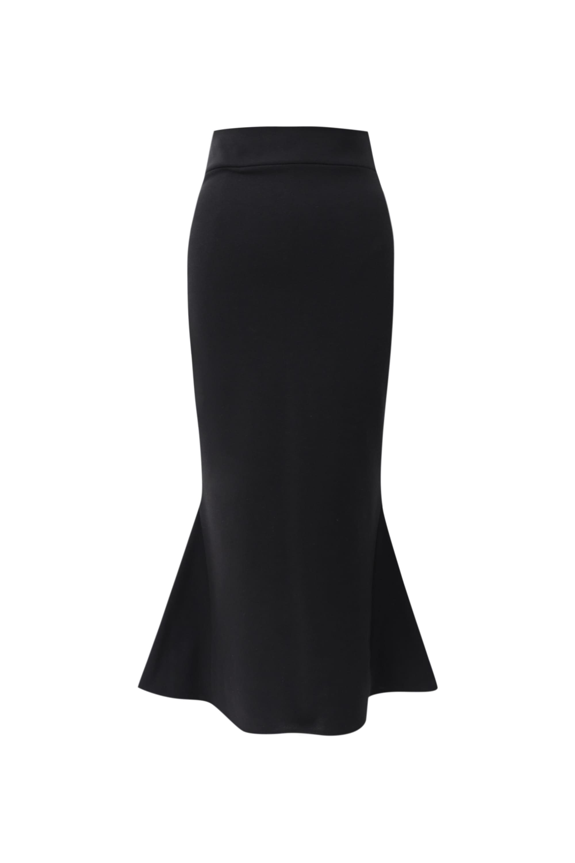 Signature mermaid skirt (Black)