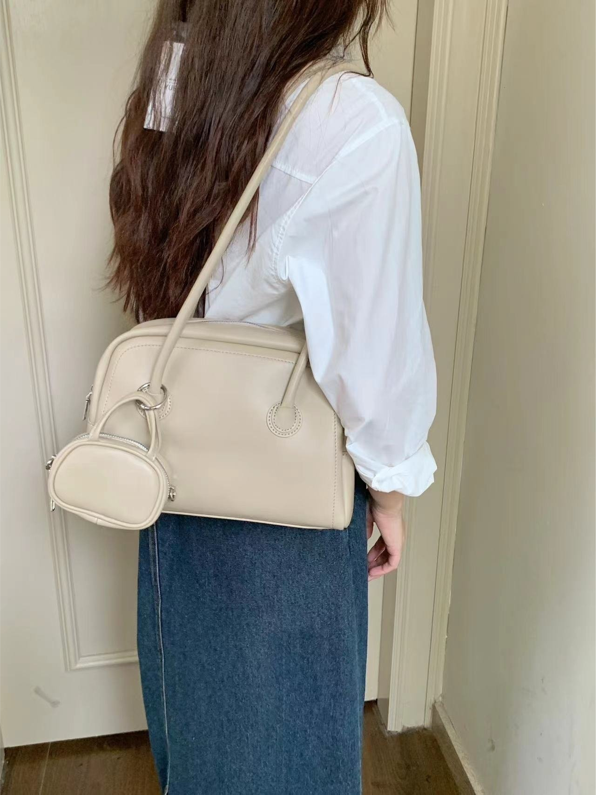 Twins basic shoulder bag