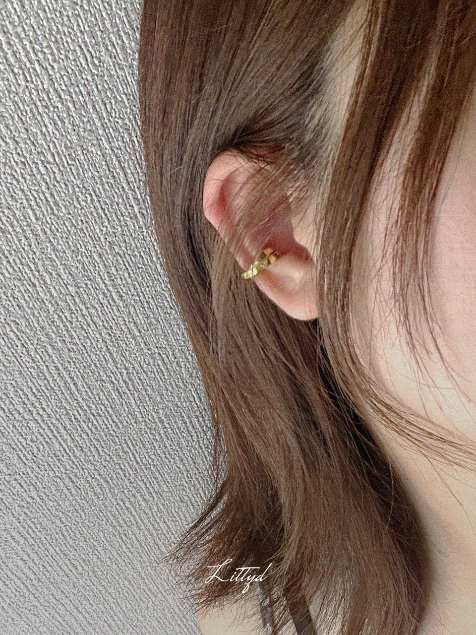 Double line ear cuff (SILVER92.5)