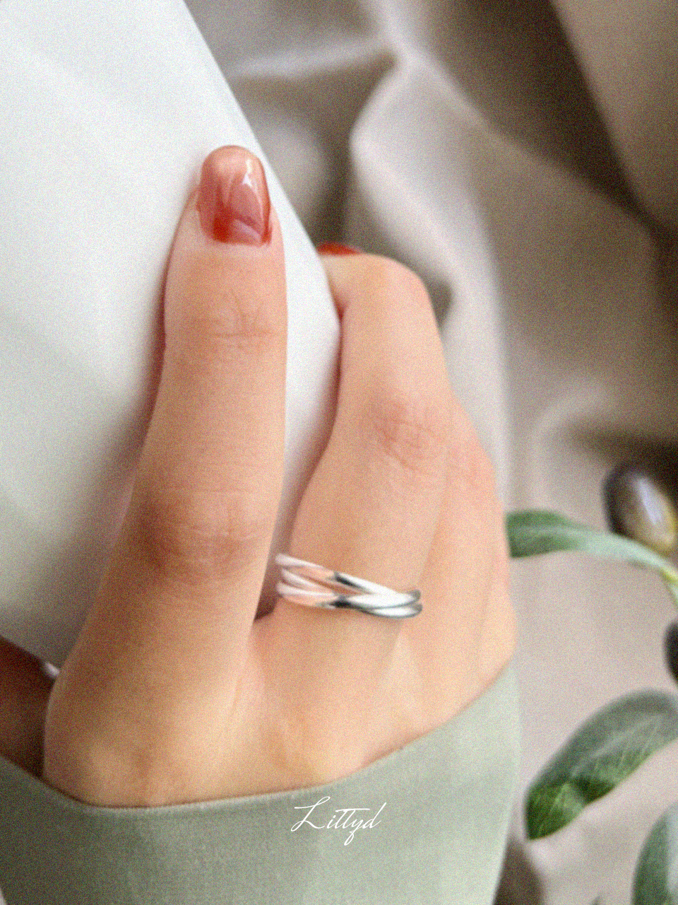 Triple silver ring (SILVER92.5)