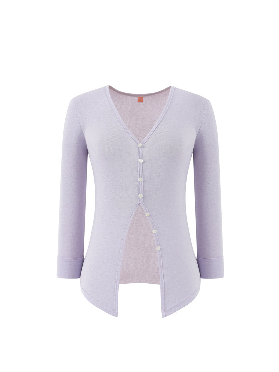 V-neck capri top (Lilac)